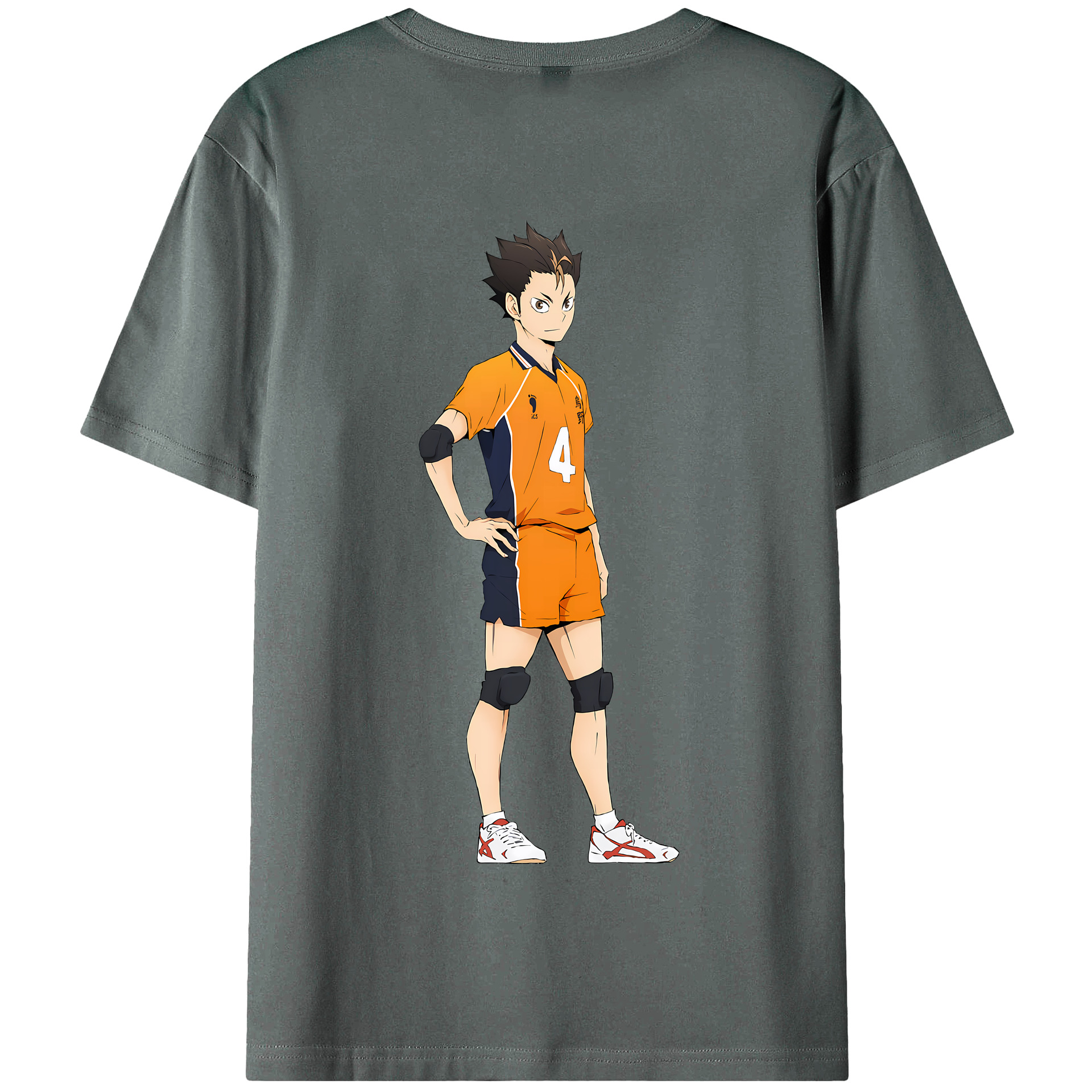 （画像用） ハイキュー!! Haikyu!! 綿100％半袖Tシャツ（背面プリント）